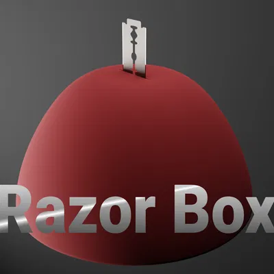 Hộp đựng dao cạo râu hai cạnh đã qua sử dụng