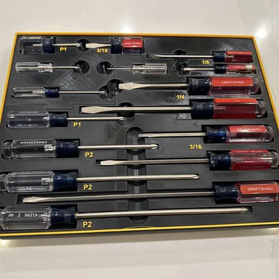 Kệ Tua Vít Craftsman Gridfinity