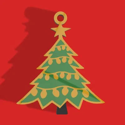 Bông Tai Cây Thông Noel Nhiều Màu (MMU2S)