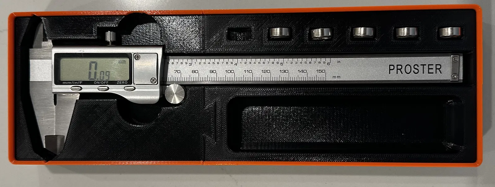 Giá Đỡ Thước Cặp Gridfinity (3x6) - Đồ Dùng Cho Tiệm - Image 2