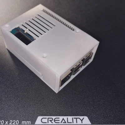 Vỏ Rackpoe_pi cho Raspberry Pi 3/4 với Mũ PoE