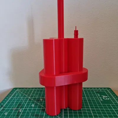 Bom Nổ Khổng Lồ Kiểu Lego Tỷ Lệ 10:1