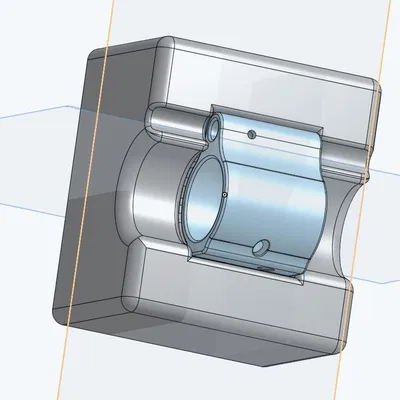 Khuôn Ghim Ốp Lót Tay Súng Kiểu Ghim Cho Cỡ .750