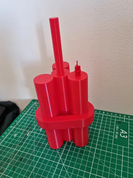 Bom Nổ Khổng Lồ Kiểu Lego Tỷ Lệ 10:1 - Image 2