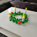 Nến cho Vòng Hoa Giáng Sinh Lego - Thumbnail 3