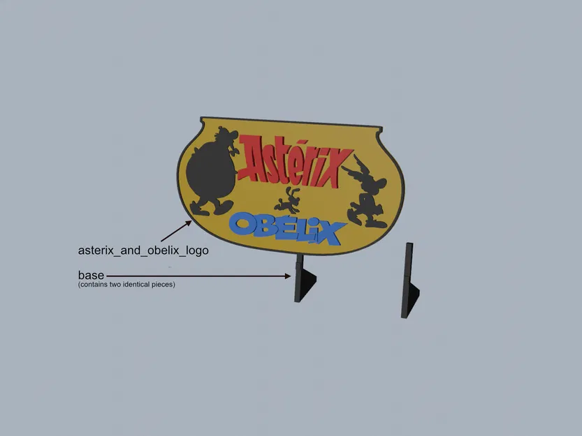 Logo Asterix và Obelix - Image 3