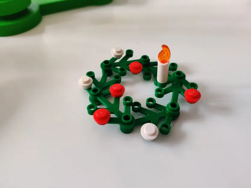 Nến cho Vòng Hoa Giáng Sinh Lego - Image 4