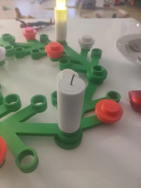 Nến cho Vòng Hoa Giáng Sinh Lego - Image 7