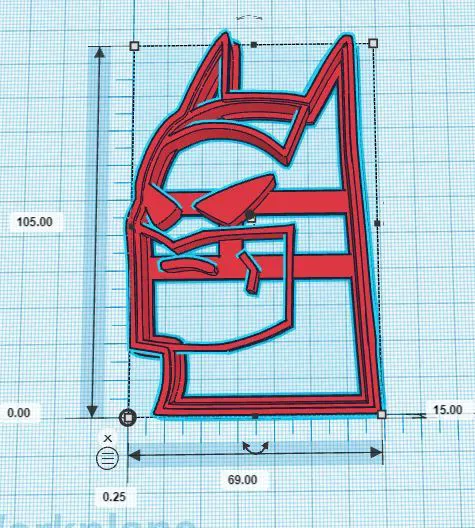 Khuôn Cắt Bánh Quy Hình Batman - Image 2