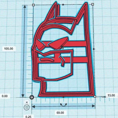 Khuôn Cắt Bánh Quy Hình Batman