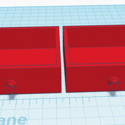 Hộp Bút Có Ngăn Kéo và Khe Cắm USB