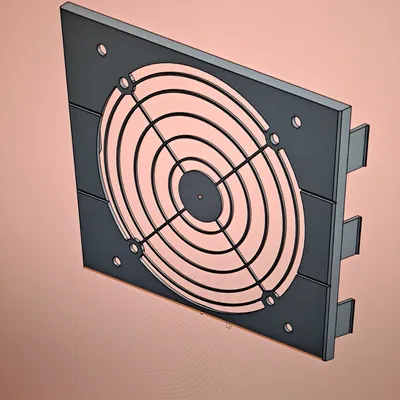 Adapter quạt cho khay ổ đĩa DVD 5.25" PC - Vừa quạt 92mm và 120mm