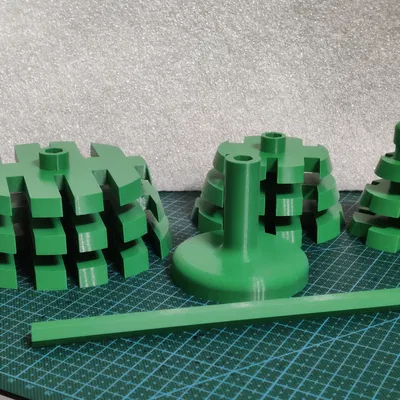 Cây Thông Noel Lắp Ráp - Vừa Mọi Máy Prusa