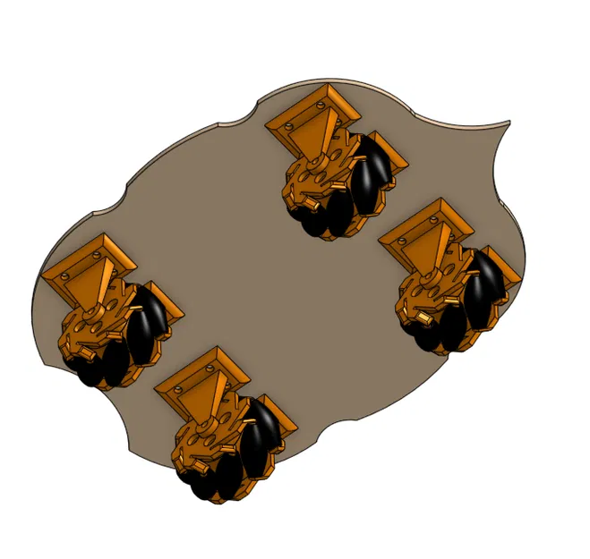 Ván Rùa (Bánh xe Mecanum) - Image 1