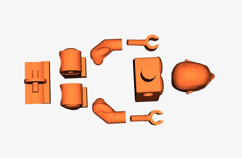 Mô hình Lego Dwayne - Image 1