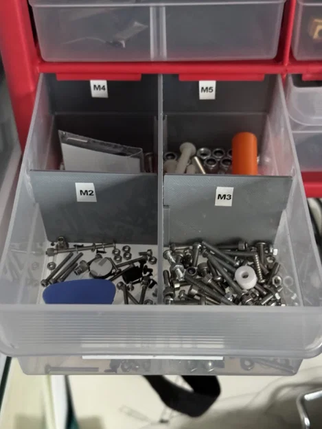 Vách ngăn cho ngăn kéo đựng linh kiện - Image 3