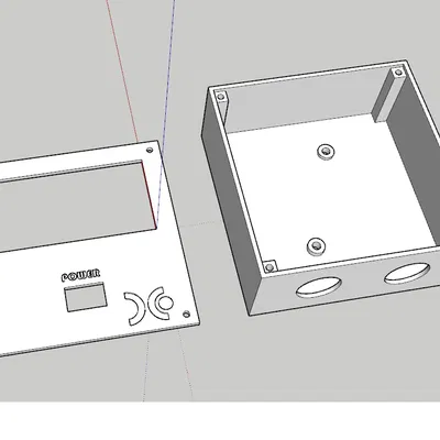 Hộp đựng bộ điều chỉnh "CAJA PARA REGULADOR"