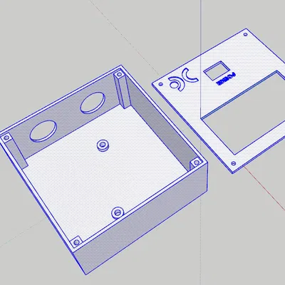 Hộp đựng bộ điều chỉnh "CAJA PARA REGULADOR"
