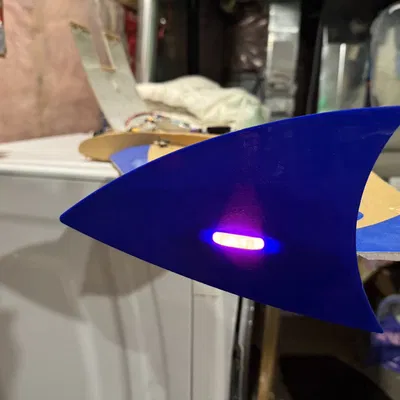 Cánh lái có đèn cho Flite Test Spear