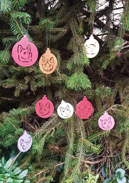 Ornacats - Đồ trang trí Giáng sinh hình mèo độc đáo - Image 1