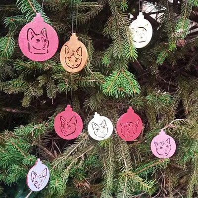Ornacats - Đồ trang trí Giáng sinh hình mèo độc đáo
