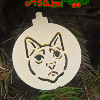 Ornacats - Đồ trang trí Giáng sinh hình mèo độc đáo