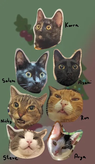 Ornacats - Đồ trang trí Giáng sinh hình mèo độc đáo - Image 10