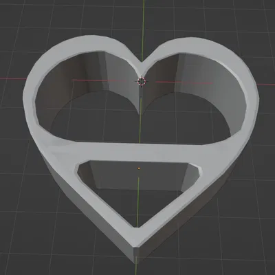 Kệ Hình Trái Tim Độc Đáo