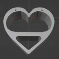 Kệ Hình Trái Tim Độc Đáo - Thumbnail 2