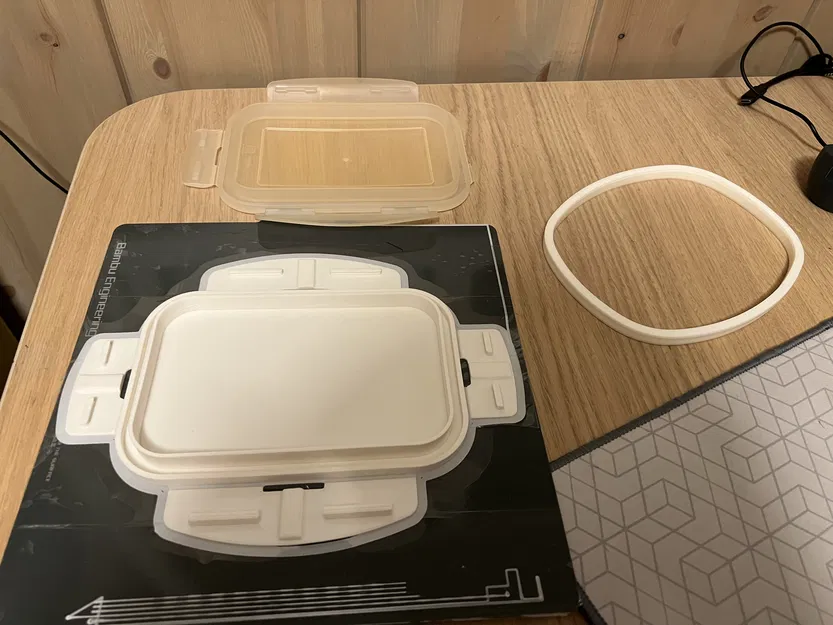 Nắp hộp thực phẩm chữ nhật nhỏ Ikea 365 (180x120) - Image 1