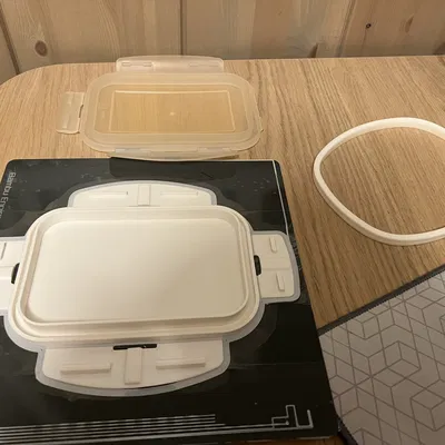 Nắp hộp thực phẩm chữ nhật nhỏ Ikea 365 (180x120)