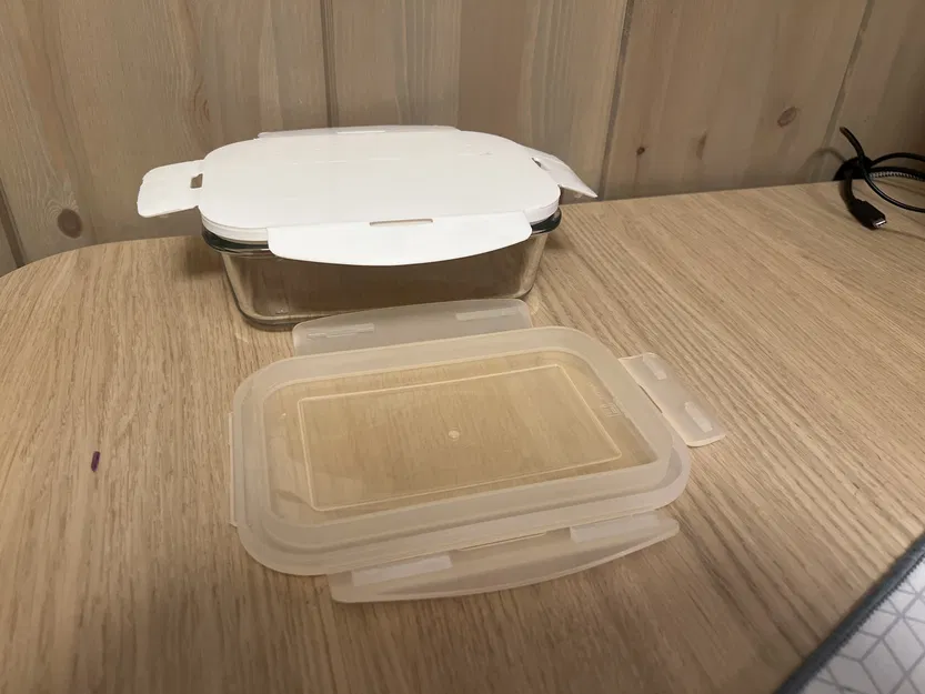 Nắp hộp thực phẩm chữ nhật nhỏ Ikea 365 (180x120) - Image 2