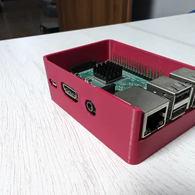 Vỏ Raspberry Pi 3 + Quản lý cáp