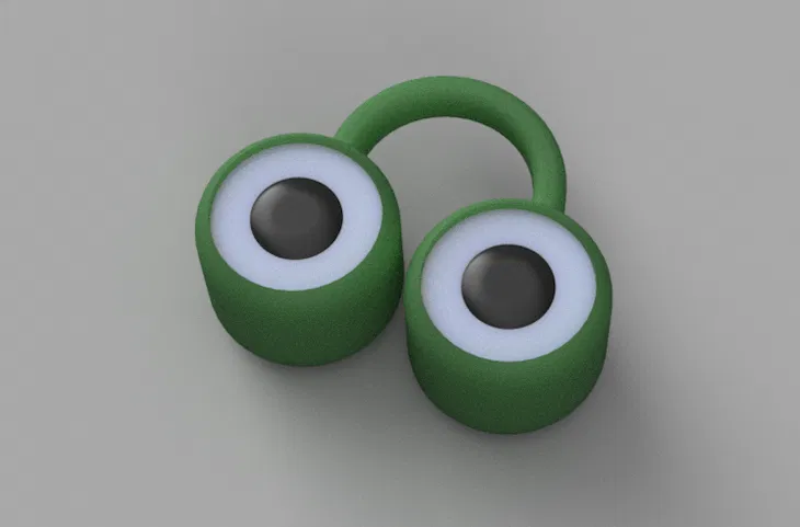 Móc Tay Mắt Cho Mắt "Googly Eyes" - Image 2