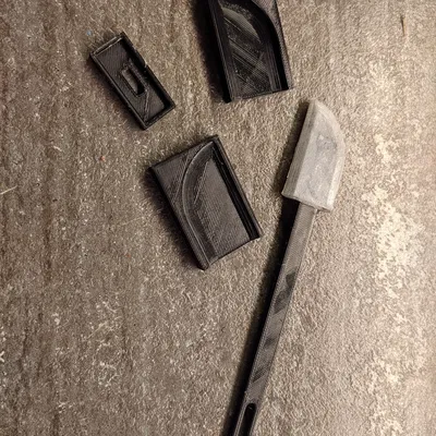 Khuôn Silicon (Mini) Muỗng Cà Rem Nhà Bếp