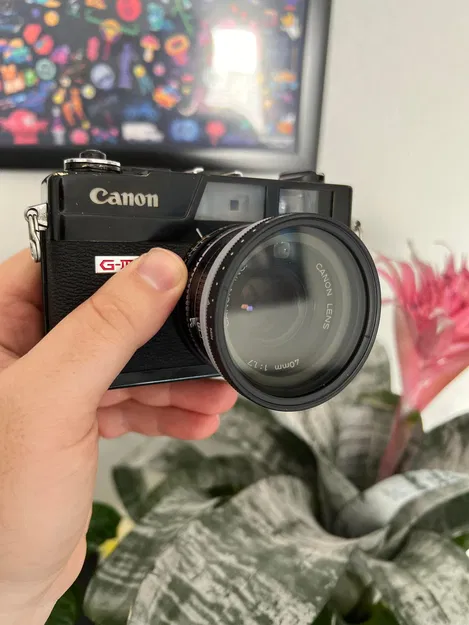 Ren lọc 48mm sang 55mm cho máy ảnh Canonet QL17 III - Image 1