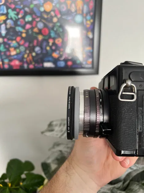 Ren lọc 48mm sang 55mm cho máy ảnh Canonet QL17 III - Image 2