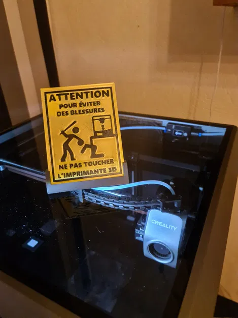 Biển Báo Nguy Hiểm Máy In - Image 1