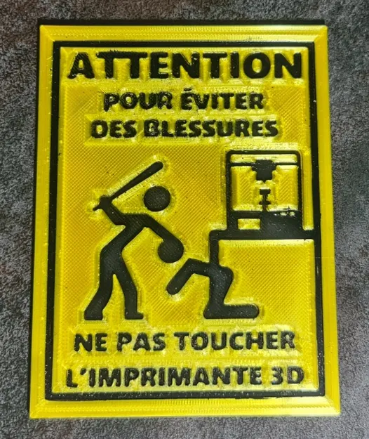 Biển Báo Nguy Hiểm Máy In - Image 2