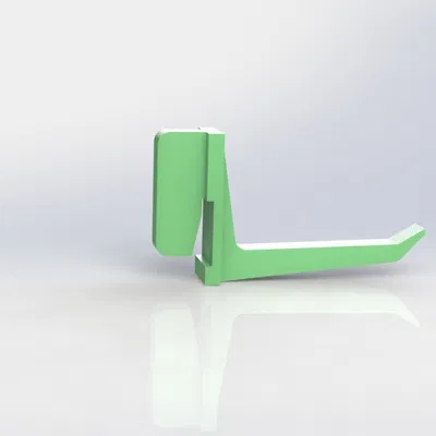 Móc ngắn cho giá đỡ dụng cụ dạng bảng Element System