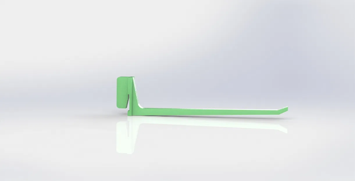 Móc dài cho giá đỡ dụng cụ bảng ghim Element System - Image 1