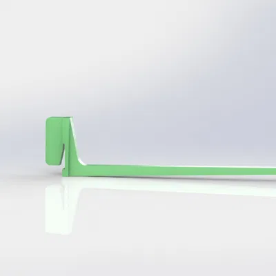 Móc dài cho giá đỡ dụng cụ bảng ghim Element System