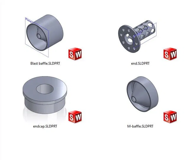 Ống Giảm Thanh / Supressor / Silencer BB/Prop - Image 2