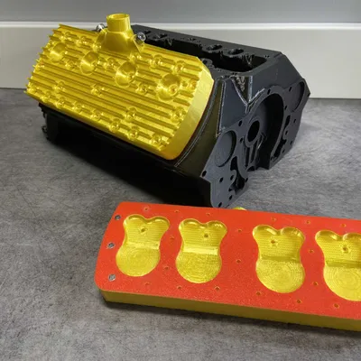 Gioăng Quy Lát Mở Rộng Ford FlatHead V8 (Tỷ Lệ 1/14)