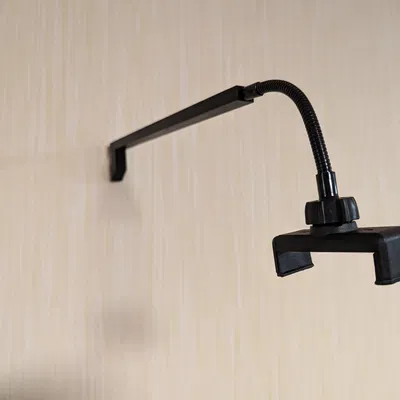 Que giữ điện thoại cho móc xoắn ốc góc vuông