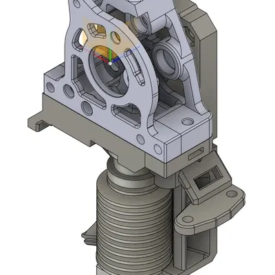 TBGS Extruder Mount cho Prusa Bear 2.1