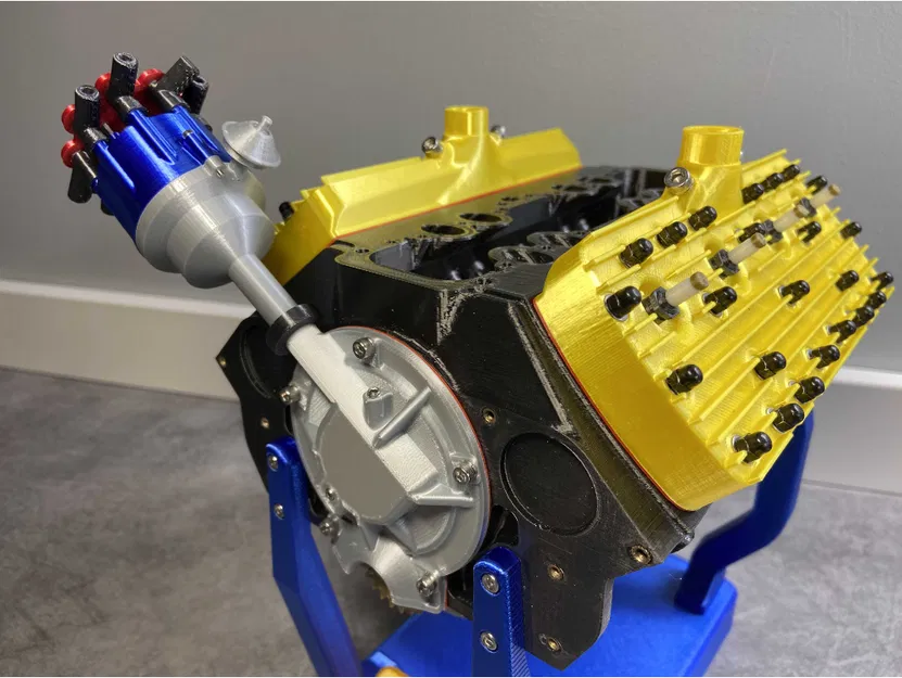 Ford FlatHead V8 (2/14) / Nắp Che Thời Gian (thiết kế mới) và Bộ Phân Phối - Image 2