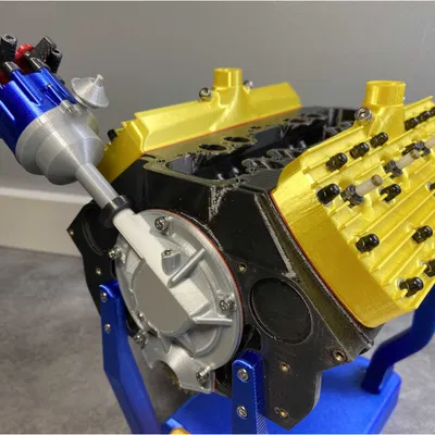 Ford FlatHead V8 (2/14) / Nắp Che Thời Gian (thiết kế mới) và Bộ Phân Phối