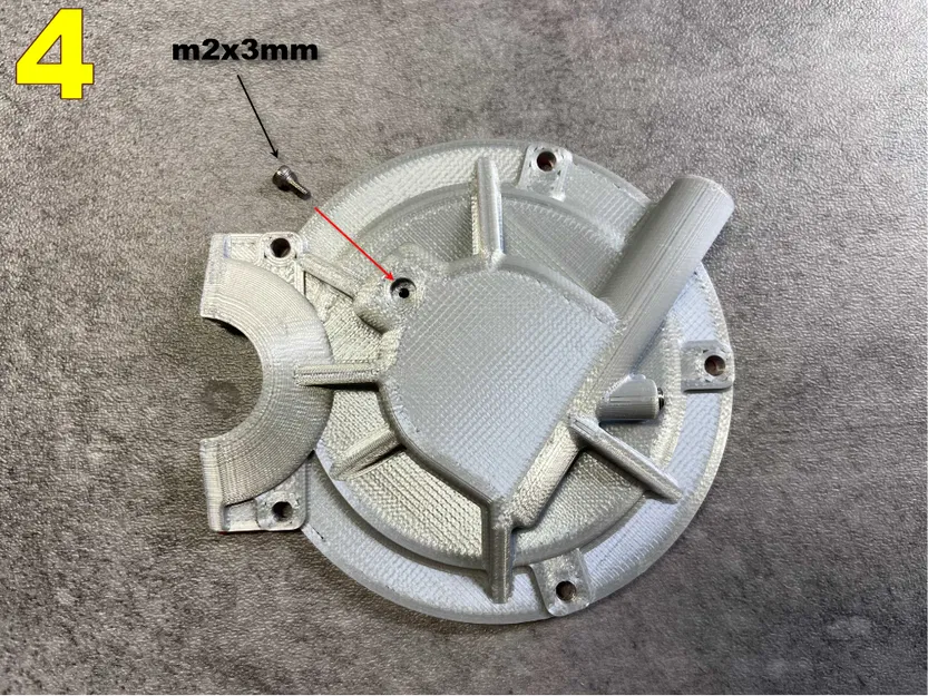 Ford FlatHead V8 (2/14) / Nắp Che Thời Gian (thiết kế mới) và Bộ Phân Phối - Image 8