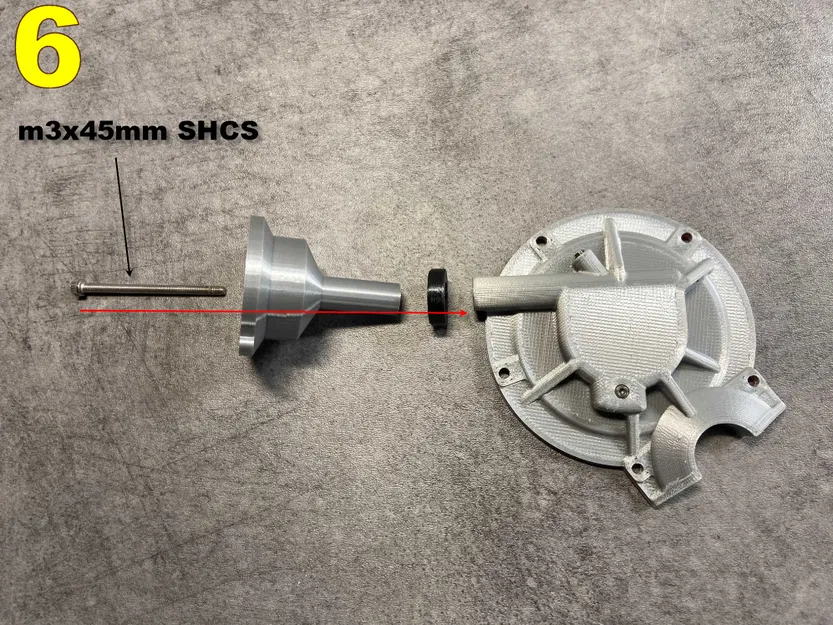 Ford FlatHead V8 (2/14) / Nắp Che Thời Gian (thiết kế mới) và Bộ Phân Phối - Image 10